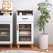 【Sato】REBISTO小倉雙抽四門餐盤櫃‧幅58cm(高棚)