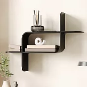 《Umbra》Montage壁掛式收納架 | 掛勾 牆壁掛勾 吊鉤 掛鉤 - 墨黑