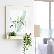 《Umbra》Matinee壁掛置物相框 | 畫框 照片框 - 質感金8x10吋