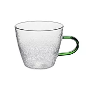 【Glass King】台灣現貨/GK-315/錘紋玻璃杯/錘紋表面/茶杯/水杯/品茶杯/玻璃茶具 綠色