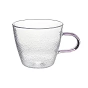 【Glass King】台灣現貨/GK-315/錘紋玻璃杯/錘紋表面/茶杯/水杯/品茶杯/玻璃茶具 粉色