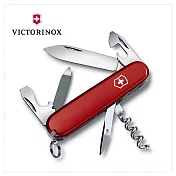 VICTORINOX 瑞士維氏 瑞士刀 Sportman 喜愛運動和賽車者適用 13用 84mm 紅 0.3803