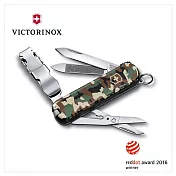 VICTORINOX 瑞士維氏 瑞士刀 NailClip 580 8用 65mm 迷彩 0.6463.94