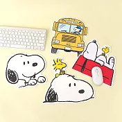 Peanuts史努比造型滑鼠墊 -屋頂