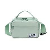 Heine 海恩 WIN-B1005 輕量小包包 胸包 斜背包 跨肩包 側背包 旅行必備 歐洲旅行防盜包防偷包防搶包 淺綠色