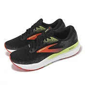 Brooks 慢跑鞋 Ghost 16 GTX 男鞋 黑 橘 綠 防水 緩衝 魔鬼系列 運動鞋 1104301D049