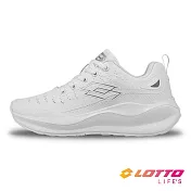 【LOTTO 義大利】男 躍彈超Ｑ彈避震路跑鞋- 25.5cm 白