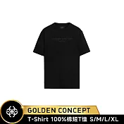 ★送原廠好禮★Golden Concept T-Shirt 黑色/黑3D-Logo CT-TS528 (常規版) M 黑色