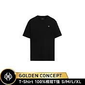 ★送原廠好禮★Golden Concept T-Shirt 黑色/金刺繡 CT-TS529 (常規版) M 黑色