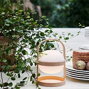 Rosendahl Soft Spot Circular 柔煦 太陽能充電 LED 提燈 （麥芽黃、小）