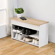 【H&R安室家】掀蓋穿鞋椅櫃(置物鞋櫃 儲物鞋櫃 玄關櫃 收納鞋櫃)