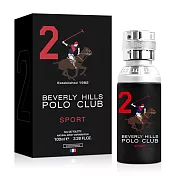 B.H.POLO 比佛利保羅 黑色馬球騎士精神男性淡香水(100ml)