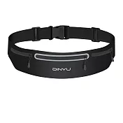 【EZlife】防潑水貼身隱形運動腰包 黑