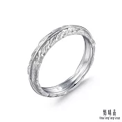 【點睛品】全18K 愛情密語 邱位元之羽 18K金戒指(女戒) 港圍10