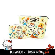 Hello Kitty x Kiiwi O! 聯名款．50週年 機能實用收納包組  快樂出遊