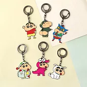 蠟筆小新變身系列金屬鑰匙圈 -Hello小新