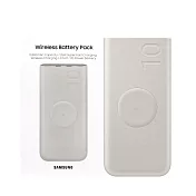 SAMSUNG 原廠 10000mAh 25W Type C 無線閃充行動電源 (EB-U2510) 米色
