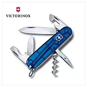 VICTORINOX 瑞士維氏 瑞士刀 12用 91mm 透藍 1.3603.T2