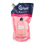 L’OCCITANE 歐舒丹 玫瑰沐浴膠補充包(500ml)-國際航空版