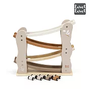 【Label Label】小汽車木質軌道組- 奶茶色