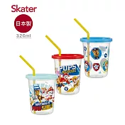 日本 Skater 3入水杯(320ml)- 汪汪隊