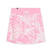 PUMA  基本系列Palm Resort印花5吋 女休閒短裙-粉紅-68300930 L 粉紅色