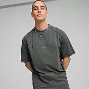 PUMA  流行系列Classics+ 男短袖T恤-深灰-62427280 XL 灰色