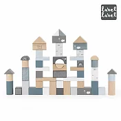 【Label Label】木質積木組-  藍色