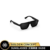 ★送原廠好禮★Golden Concept 太陽眼鏡 DUDE系列 黑/黑