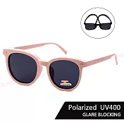 【SUNS】兒童偏光太陽眼鏡 時尚韓版ins鉚釘墨鏡 彈力壓不壞材質 防眩光/抗UV400 S101 櫻花粉