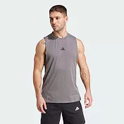 ADIDAS D4T TANK 男背心上衣-咖啡-IS3826 L 棕色