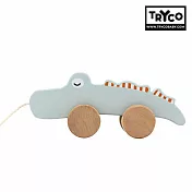 【Tryco】木質鱷魚手拉車 鱷魚