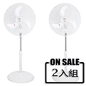 五月花16吋鷗翼扇葉空氣循環涼風扇(2入組) TS-1699