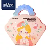 《MiDeer》-- 三合一裝扮遊戲套組-公主夢幻彩妝包 ☆