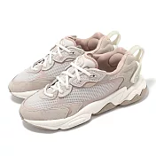 adidas 休閒鞋 Ozweego Meta W 女鞋 粉灰 麂皮 拼接 緩衝 愛迪達 HP7836