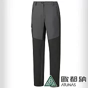 【ATUNAS 歐都納】女款CORDURA耐磨長褲A1PAFF02W- XL 黑/碳黑