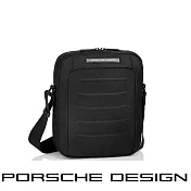 【Porsche Design 保時捷】限量3折 德國頂級肩背包斜背包 全新專櫃展示品 (黑色 OVL1510)