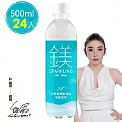 許維恩推薦【天然鎂】鎂顏氣泡飲-深層原味500ml(24瓶/箱)