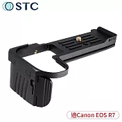 台灣STC佳能副廠Canon航太級鋁合金快展手把手FOGRIP EOS R7手柄(含阿卡式Arca-Swiss快拆板;拆裝電池記憶卡&螢幕翻轉OK)適R7