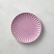 石丸波佐見燒 - 八重菊淺盤- 四款任選 - 桃紫 - 16.8 cm