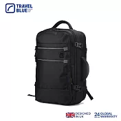 【Travel Blue 藍旅】JOURNEY款 旅行後背包 黑  旅行背包/後背包/大容量背包/出國背包 TB3090 黑色