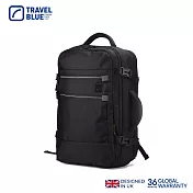 【Travel Blue 藍旅】JOURNEY款 旅行後揹包 黑 旅行揹包/後揹包/大容量揹包/出國揹包 TB3090 黑色
