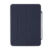 Pipetto Origami Pencil iPad Pro 11吋 2024 多角度保護套(內建筆槽) 深海藍