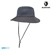BLACKYAK MESH超透氣圓盤帽 M 碳灰-58cm