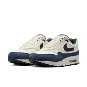 NIKE AIR MAX 1 男休閒鞋-白藍-FN6952103 US7 白色