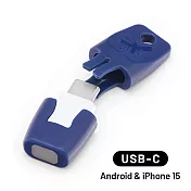德國heat it |藍精靈魔法止癢器 免擦藥 適用iPhone 15 & Android(USB-C) USB-C