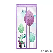 【巴芙洛】青青草原清涼防蚊子/防空調門簾(免釘/魔術貼/防空調新款門簾/防蚊蟲/冷氣不外漏門簾) 空調北歐小鹿