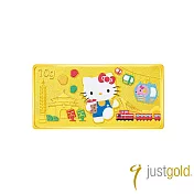 【Just Gold 鎮金店】Hello Kitty 環遊世界-台灣 金條10g