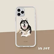 INJOYmall for iPhone 15 Plus 微笑哈士奇 防摔手機殼 保護殼