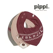 Brands4Kids-圍兜兜3件組_by Pippi 聖誕天使